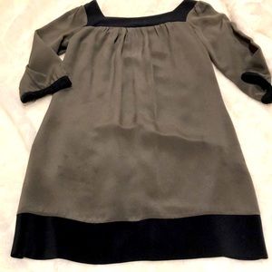 Beautiful grey silk dress